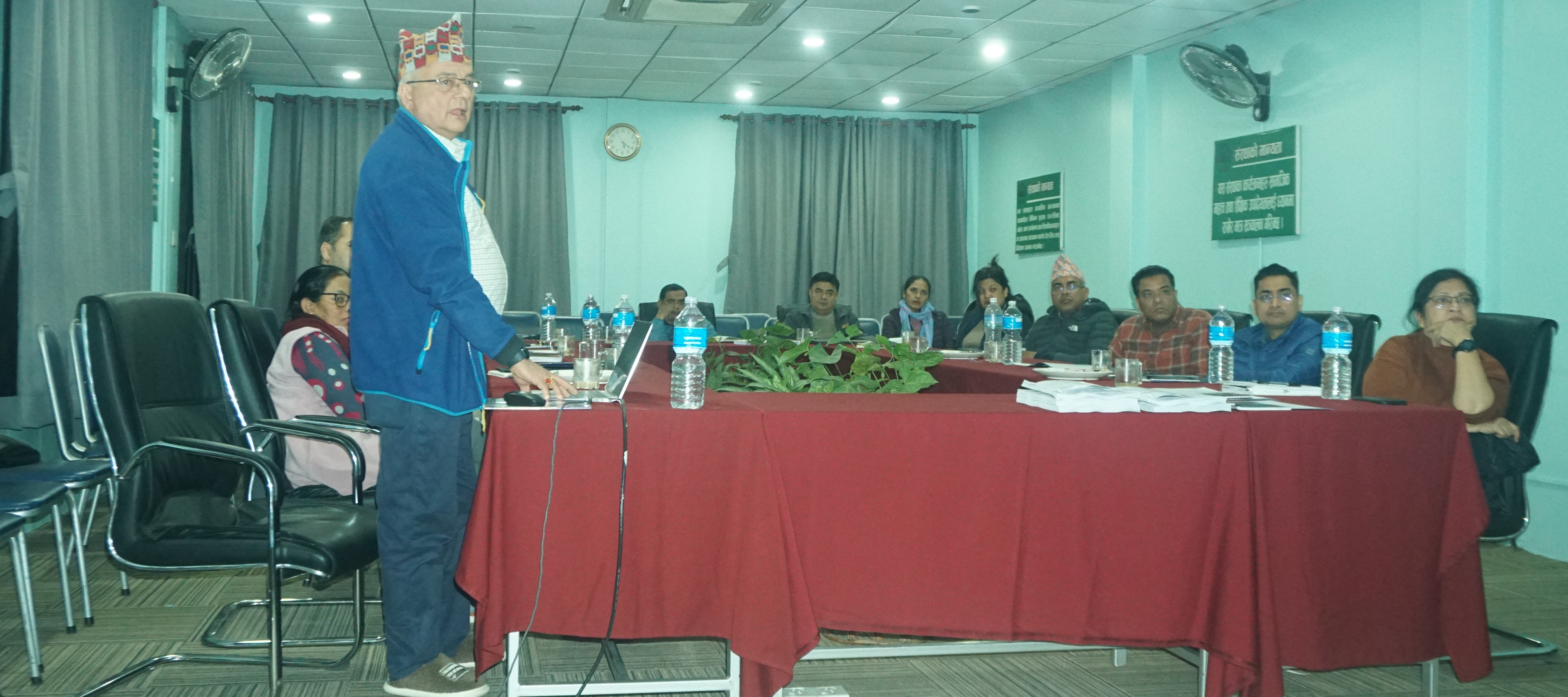 Review Meeting with Nepali Collaborators